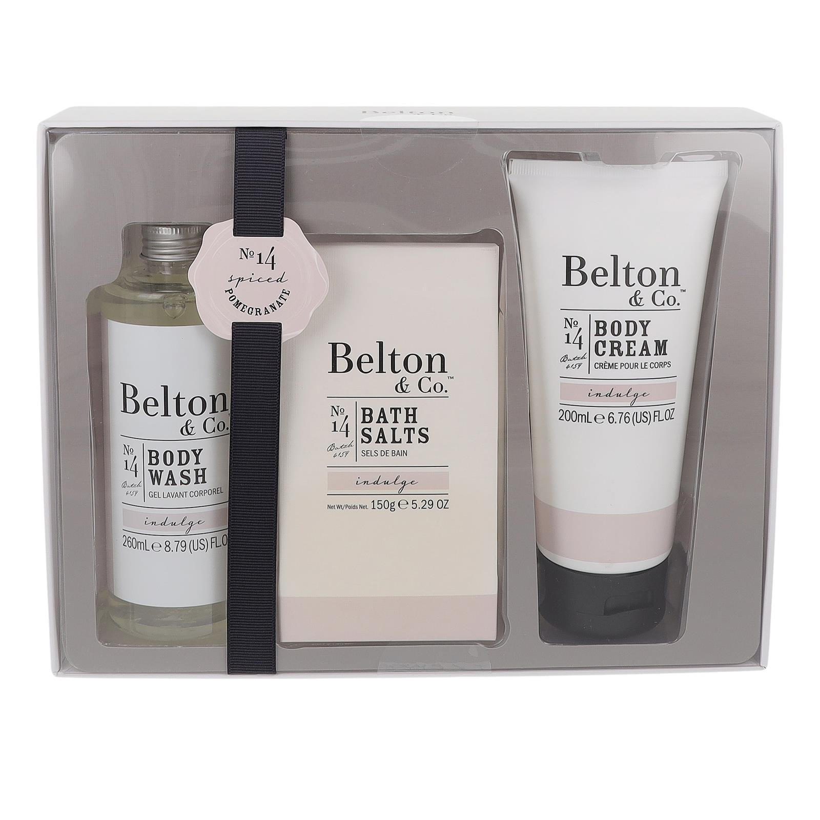 Belton & Co Luxury Indulge No.11 Bath & Bath Salt gift set Spiced 